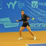 Steht im Viertelfinale: Die Kroatin Jana Fett. © Alex & Diego Runggaldier