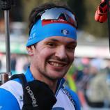 Tommaso Giacomel gewann den Sprint von Hochfilzen. © TEY / Pierre TEYSSOT