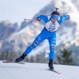 Tommaso Giacomel greift in der Verfolgung nach dem nächsten Coup. © APA / GEORG HOCHMUTH