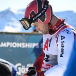 Vincent Kriechmayr war nach dem Rennen bedient. © APA / BARBARA GINDL