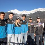 From left to right: Daniel Gruber (ITA), Peter Lambacher (ITA), Daniela Mittermair (ITA), Matthias Pichler (AUT), Nico Edlinger (AUT) and Riccarda Ruetz (AUT). © FIL