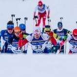 Am Sonntag bestreiten die Biathleten den Abschluss des Oberhof-Weltcups. © ANSA / FILIP SINGER