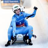 Andrea Vötter (vorne) und Marion Oberhofer schafften es aufs Podest. © ANSA / FILIP SINGER