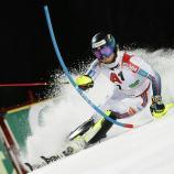 Atle Lie McGrath liegt mit Startnummer 1 in Führung. © APA / ERWIN SCHERIAU