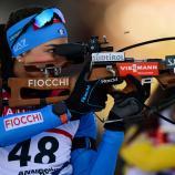 Auch Lisa Vittozzi bestreitet in Tschechien die Olympia-Generalprobe. © APA/afp / OLIVIER CHASSIGNOLE