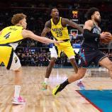 Cade Cunningham führte die Pistons zum Sieg. © APA / GREGORY SHAMUS