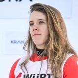 Camille Rast a offert des moments d'émotion. © APA/afp / JURE MAKOVEC