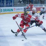 Daniel Mantenuto traf für den HC Bozen gegen Fehervar. © Soós Attila