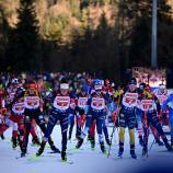 Der Weltcup-Sprint der Damen verspricht Spannung pur. © APA/afp / TOBIAS SCHWARZ