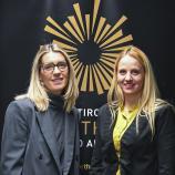 Die neue Direktorin Evi Hilpold (links) und ihre Stellvertreterin Alexia Demez.