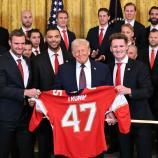 Die Panthers waren zu Gast beim US-Präsidenten. © APA/afp / MANDEL NGAN