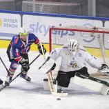 Die Rittner Buam kassierten im Derby eine Niederlage gegen Meran. © Max Pattis