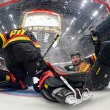 Les Canucks de Vancouver ont été écrasés par les Oilers d'Edmonton. © APA / DEREK CAIN