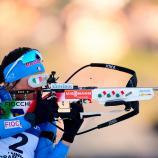 Dorothea Wierer patzte am Schießstand. © APA/afp / OLIVIER CHASSIGNOLE