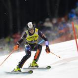 Eduard Hallberg zeigte mit Startnummer 21 auf. © APA/afp / PIERRE TEYSSOT