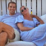 Ein Langlauf-Liebespaar kann wieder lächeln.