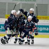 Erik Potsinok (vorne) schnürte einen Hattrick. © Diego Capraro