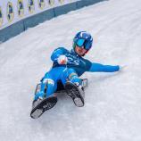 Erzielte in beiden Läufen Bestzeit: Daniel Gruber. © Ulrich Wilhelm