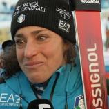 Federica Brignone wurde von den Gefühlen übermannt. © Screenshot