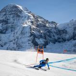 Giovanni Franzoni once again set the fastest time in practice. © APA/afp / FABRICE COFFRINI