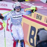 Henrik Kristoffersen war wütend. © ANSA / ANTHONY ANEX