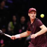 Jannik Sinner kicked off the new tennis year with an exhibition match. © ANSA / HAN MYUNG-GU