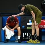 Jannik Sinner zeigte großes Mitgefühl mit seinem Rivalen. © ANSA / JOEL CARRETT