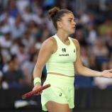 Jasmine Paoline musste in Melbourne bereits die Segel streichen. © ANSA / ROB PREZIOSO