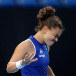 Jasmine Paolini und Co. mussten sich mit einer Niederlage abfinden. © ANSA / RICHARD WAINWRIGHT