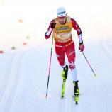 Johannes Høsflot Klæbo war wieder einmal eine Klasse für sich. © ANSA / ANDREA SOLERO