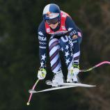 Lindsey Vonn will auch im Super-G wieder aufzeigen. © APA/afp / MARCO BERTORELLO