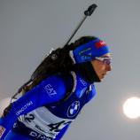 Lisa Vittozzi geht mit einem guten Gefühl in die Olympischen Spiele in Antholz. © ANSA / MARTIN DIVISEK