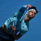 Lorenzo Musetti profitierte von der Aufgabe seines Gegners. © ANSA / JAMES ROSS