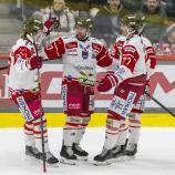 Luca Frigo, Pascal Brunner und Co. jubeln schon wieder. © JA / Wolfgang Jannach