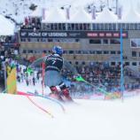 Lucas Braathen & Co. sind am Sonntag in Wengen im Slalom im Einsatz. © APA/afp / DIMITAR DILKOFF