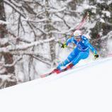 Nadia Delago had another strong downhill training run on Thursday. © APA / EXPA/ JOHANN GRODER