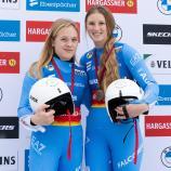 Nadia Falkensteiner und Annalena Huber überzeugen im Doppelsitzer. © Michael Kristen / kristen-images.com / Michael Kristen