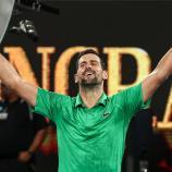 Novak Djokovic will auch im Finale der Australian Open die Oberhand behalten. © APA/afp / IZHAR KHAN