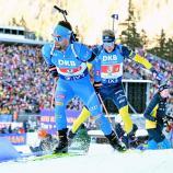 Patrick Braunhofer enteilte in Ruhpolding der gesamten Konkurrenz. © APA/afp / TOBIAS SCHWARZ