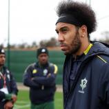 Pierre-Emerick Aubameyang and his teammates suffered a humiliating defeat at the Africa Cup of Nations. © APA/afp / FRANCK FIFE