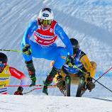 Simone Deromedis (vorne) schnappte sich den Sieg.