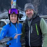 Sofia Goggia und Hermann Maier. © Social Media