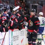 Tim Stützle ist stark in Form. © APA/getty / Chris Tanouye/Freestyle Photo