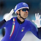 Andrea Giovannini hat im Massenstart Bronze erobert. © ANSA / ROBERT GHEMENT