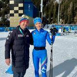 Armin Auchentaller und seine Tochter Hannah erleben gerade etwas Einmaliges. © Felice Calabro'