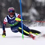 Auf Mikaela Shiffrin werden alle Augen gerichtet sein. © APA/afp / MARCO BERTORELLO