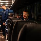 Blick in den FCO-Bus: Oliver Rohrer (r.) nimmt uns mit auf eine Auswärtsfahrt. © P. Schwienbacher (alle Fotos)