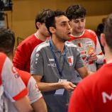 Bozen-Trainer Felipe Gaeta ist mit seinem Team ausgeschieden. © Luigi Canu/FIGH