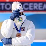 Bronze-Gewinner Sturla Holm Laegreid  macht privat keine einfache Zeit durch. © ANSA / PIERRE TEYSSOT