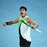 Carlos Alcaraz gewinnt die Australian Open. © ANSA / JAMES ROSS